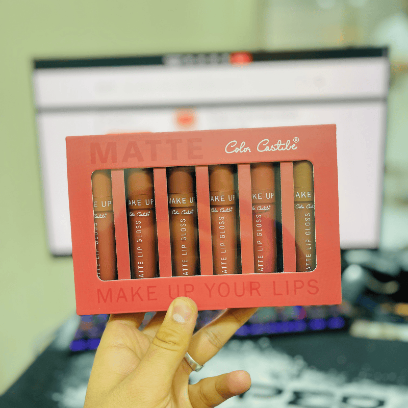 Color Castle Matte 6 Color Lipglosses Pack