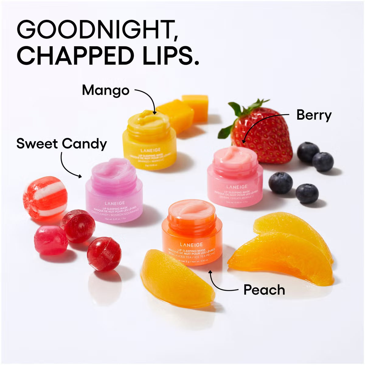 LANEIGE DREAMY LIP KIT 4 in 1