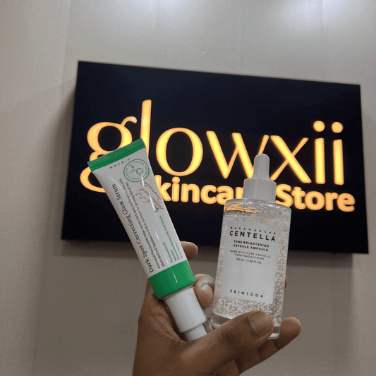 Centella Tone Brightening Ampoule + Axis-y dark spot correcting glow serum bundle With 🆓 Delivery Free