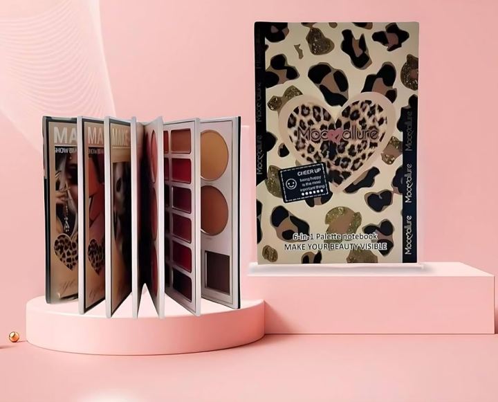 MOCALLURE 6 in 1 Palette Notebook Make Your Beauty Visible