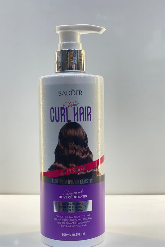 Sadoer Curling Hair Keratin For Make Hair Volume And Curly