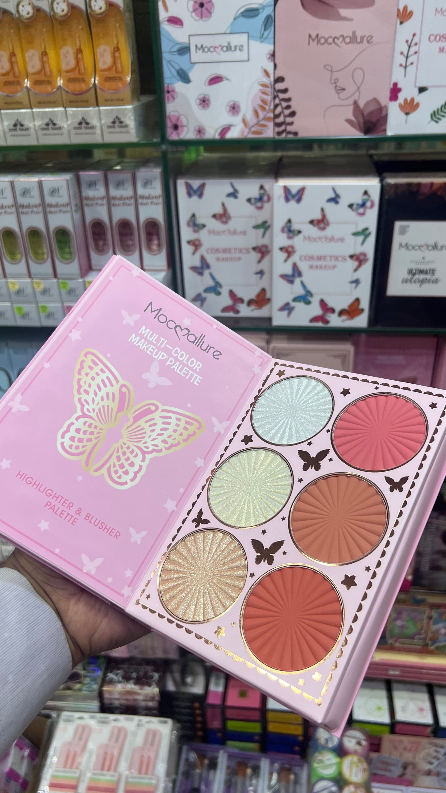 Mocallure multi color book pallete