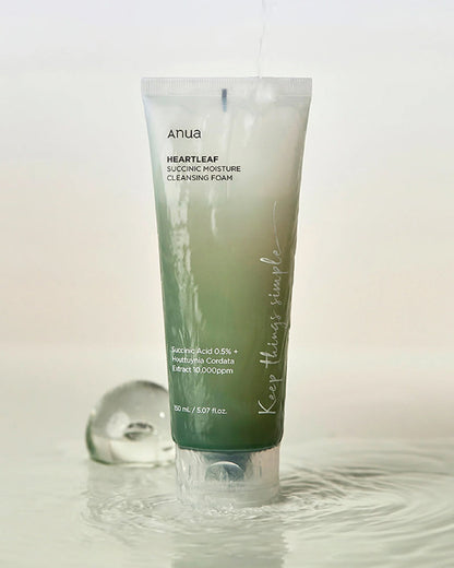 Anua SUCCINIC MOISTURE CLEANSING FOAM