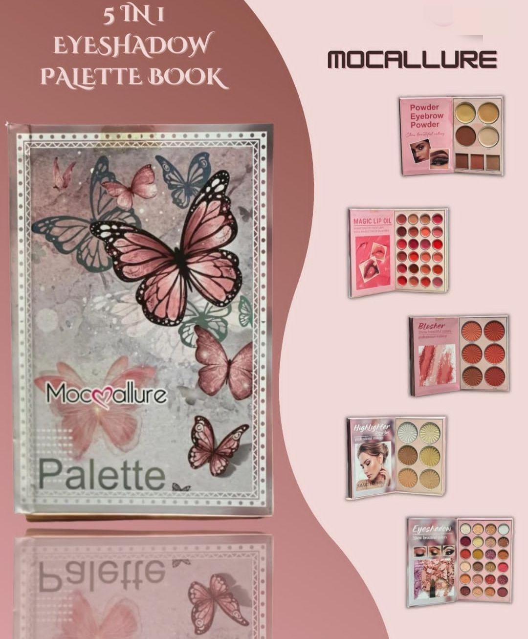 Mocallure Butterfly 5 Pages Book Kit