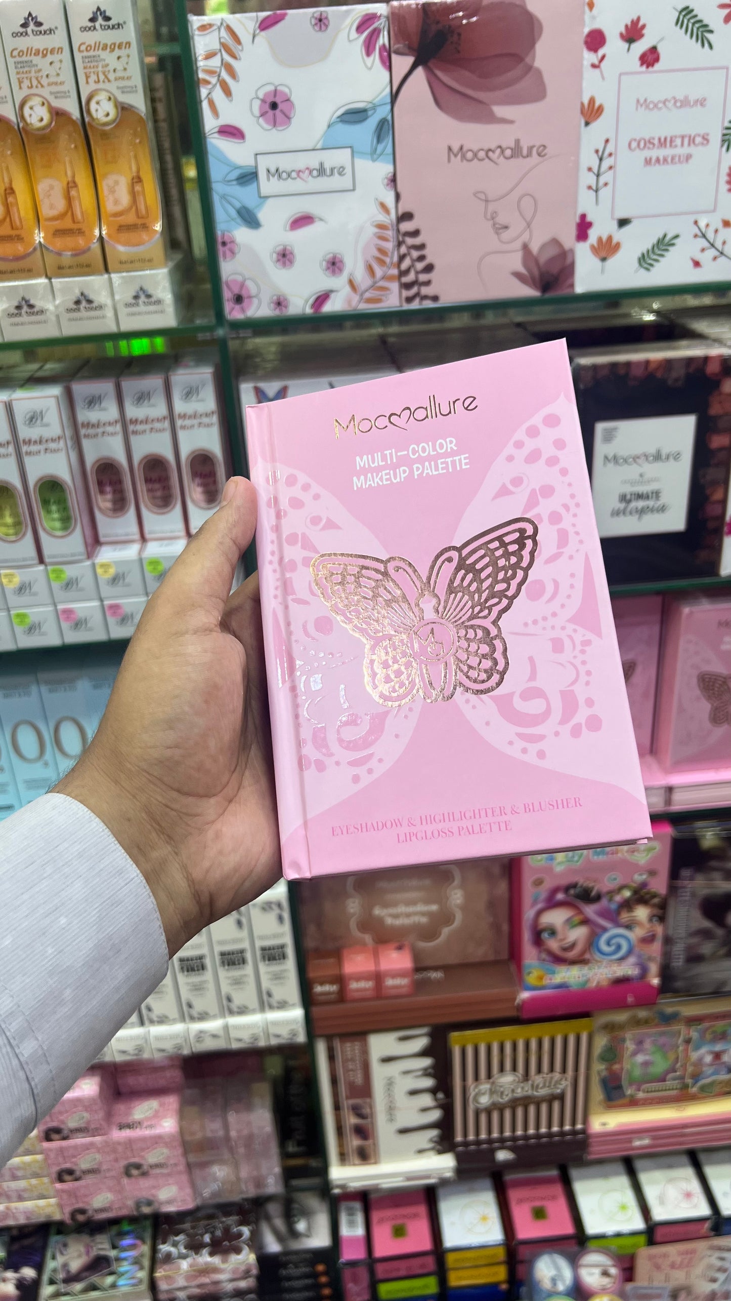 Mocallure multi color book pallete