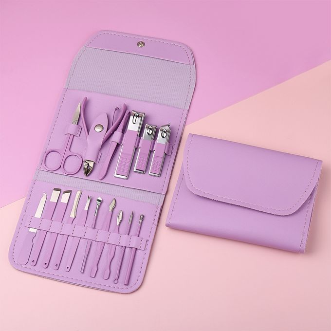 16pcs Premium Nail Cutter Set Stainless Steel