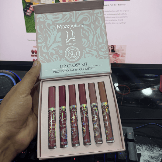 Al Yara Mocallore Lipgloss kit (pack of 6)