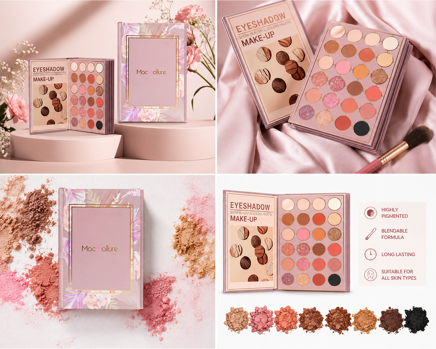 Mocallure 5 in 1 makeup pallete