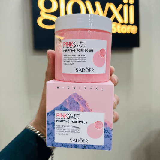 Sadoer Pink Salt Body Scrub