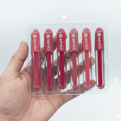 GR MATTE COLOR LIP GLOSS 6 IN 1