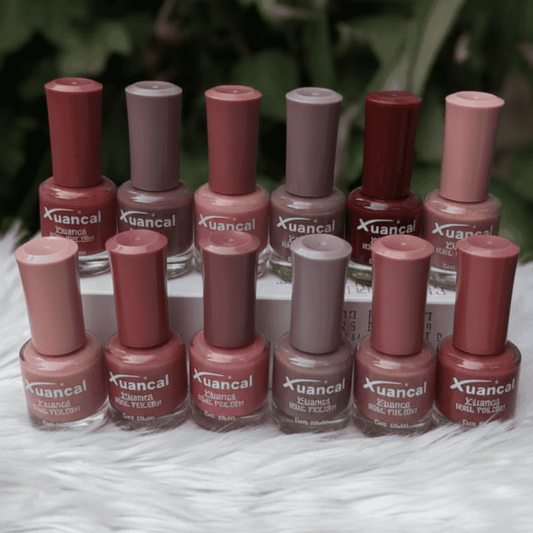 Matte & Nude Nail Polish 12 pack set