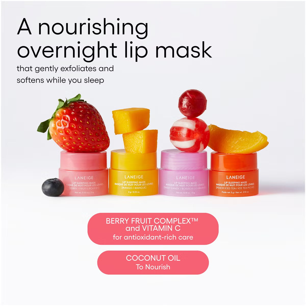 LANEIGE DREAMY LIP KIT 4 in 1