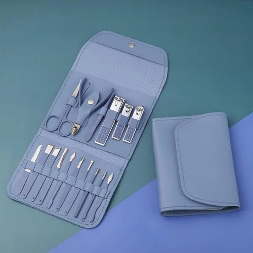 16pcs Premium Nail Cutter Set Stainless Steel