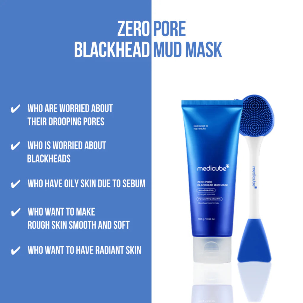 Medicube Zero Pore Blackhead Mud Mask