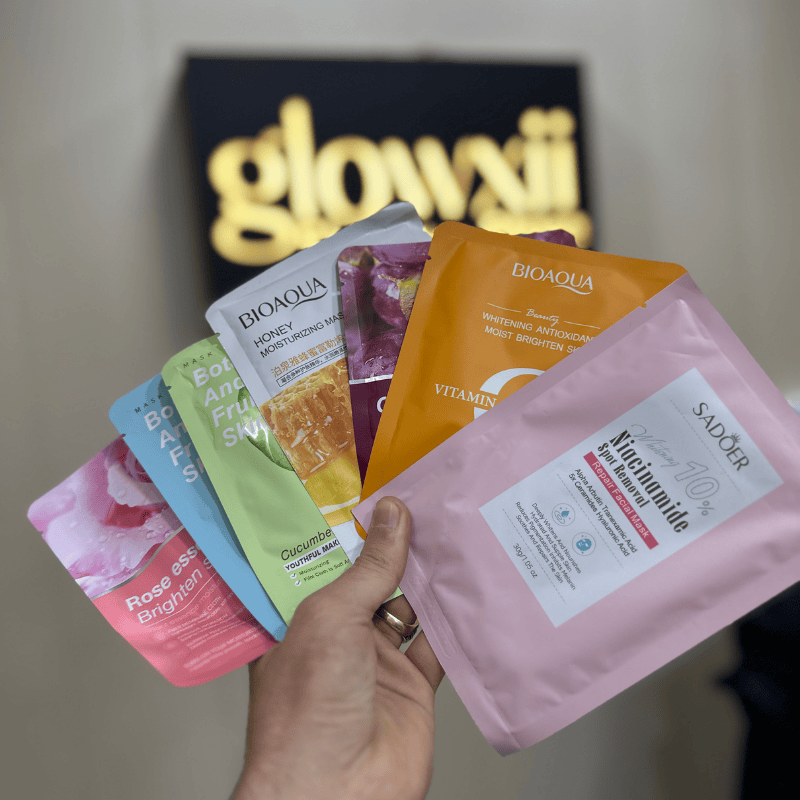 Sheet Face Mask (Pack of 5) Random Variants